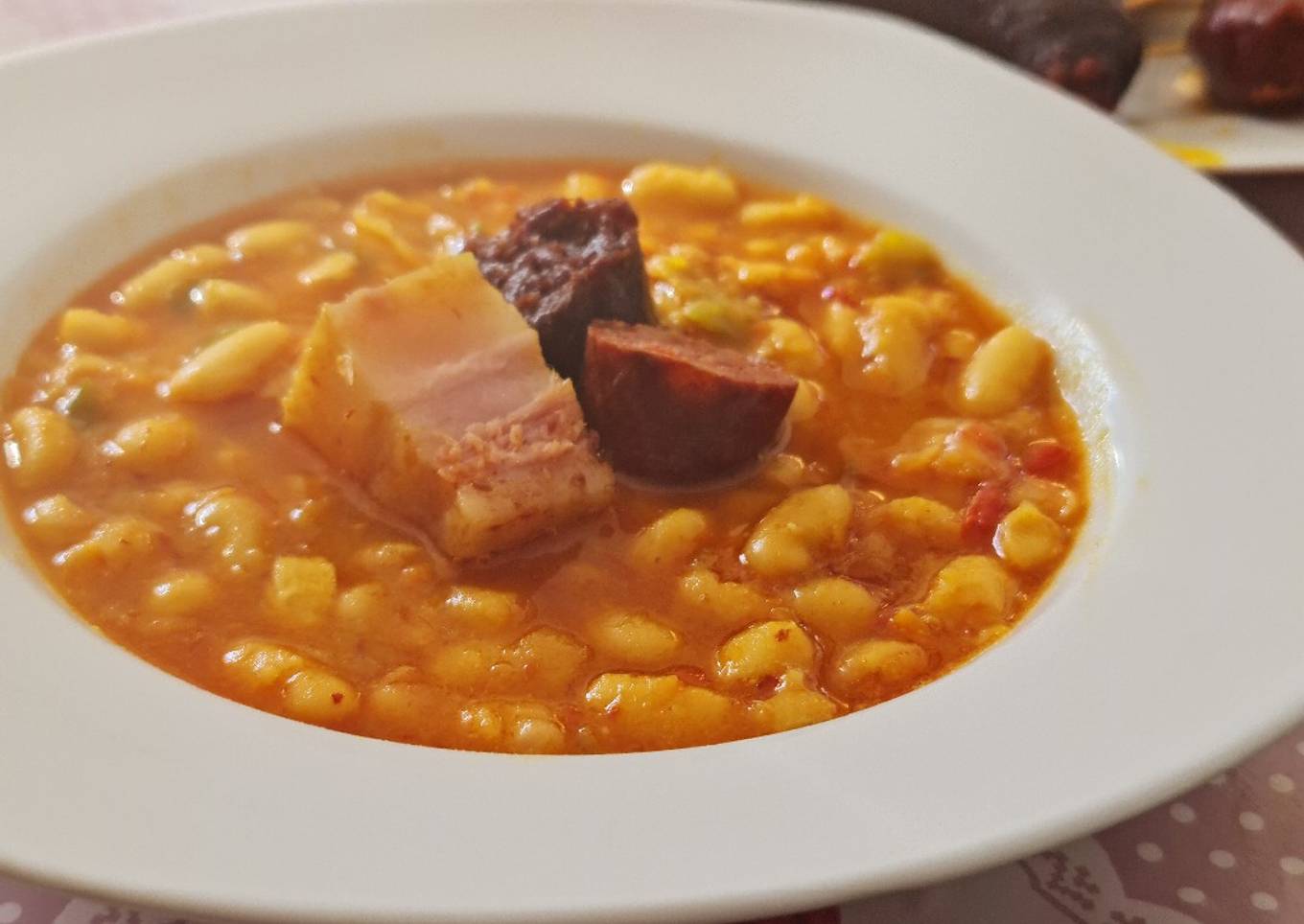 Fabada casera asturiana