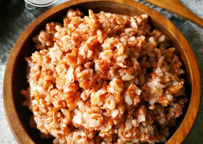 Resep Nasi Beras Merah, Lezat