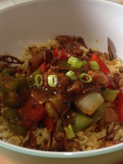 Foto resep Mie Ayam Lada Hitam