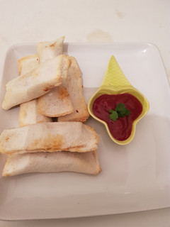 Crispy egg sandwich ainihin hoton girkin