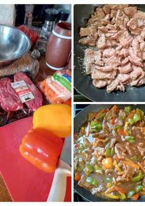 A picture of Steak Veggies & Peppers.