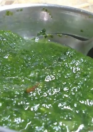 ধনেপাতার চাটনি (Dhaniya patta chutney recipe in bengali) রেসিপির প্রধান ছবি