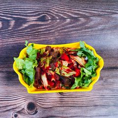 A picture of Liver salad.