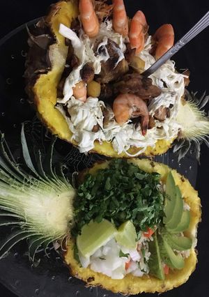 A picture of Surf and Turf Pineapple.