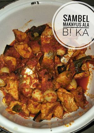 Foto resep Sambel maknyus