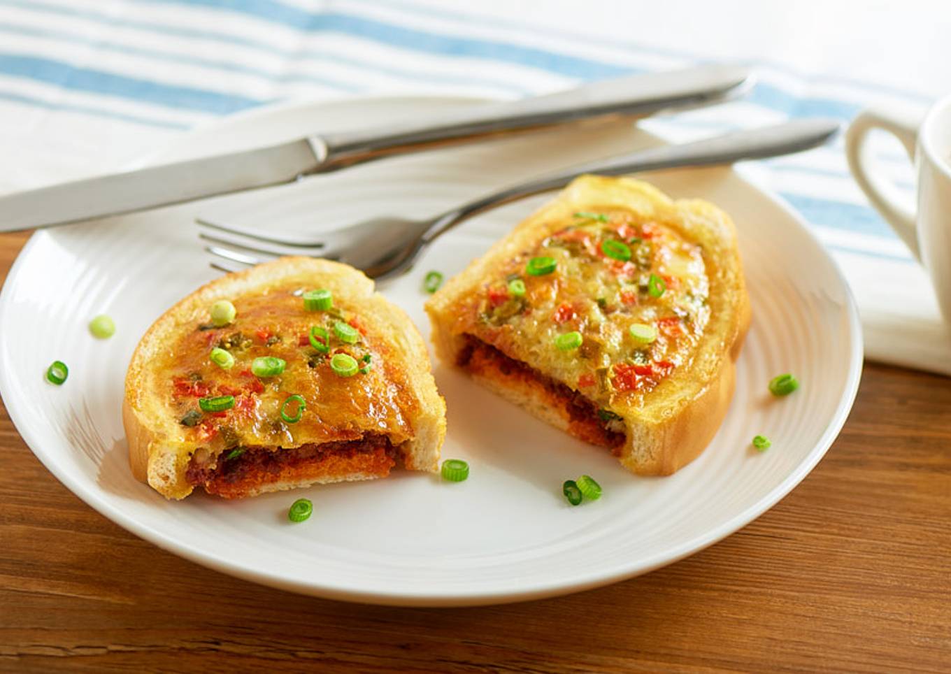 Quiche de Chorizo en Pan Tostado