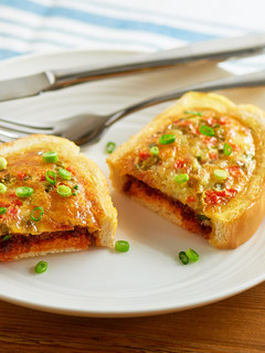 Una foto de Quiche de Chorizo en Pan Tostado