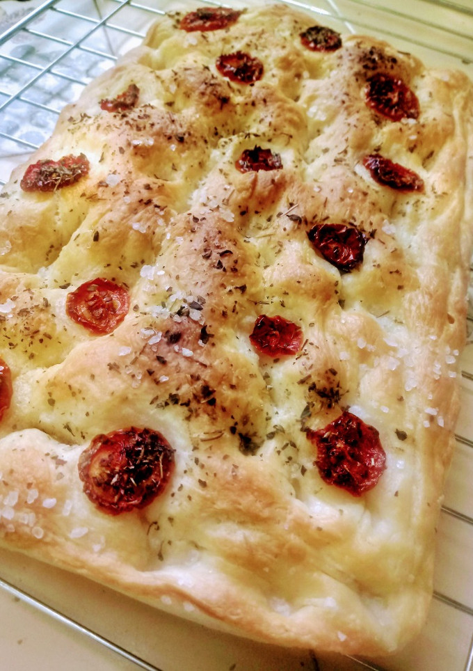 Una foto de Focaccia Estilo Italiano