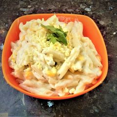 Creamiest Cheese sauce Pasta A picture of Creamiest Cheese sauce Pasta.
