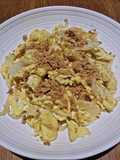 Scrambled Egg with Onion and Pork Floss