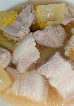 รูปของ ต้มจืดผักกาดดอง หมูสามชั้น