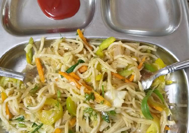 Easiest Way to Make Perfect Veg noodles