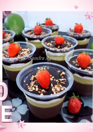 Foto resep PUDING BROWKAT (Brownies Alpukat)