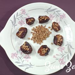 A picture of Dates and Charoli.