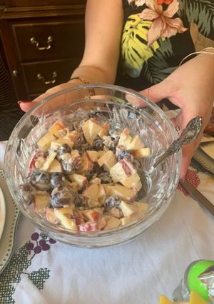 A picture of Waldorf Salad.