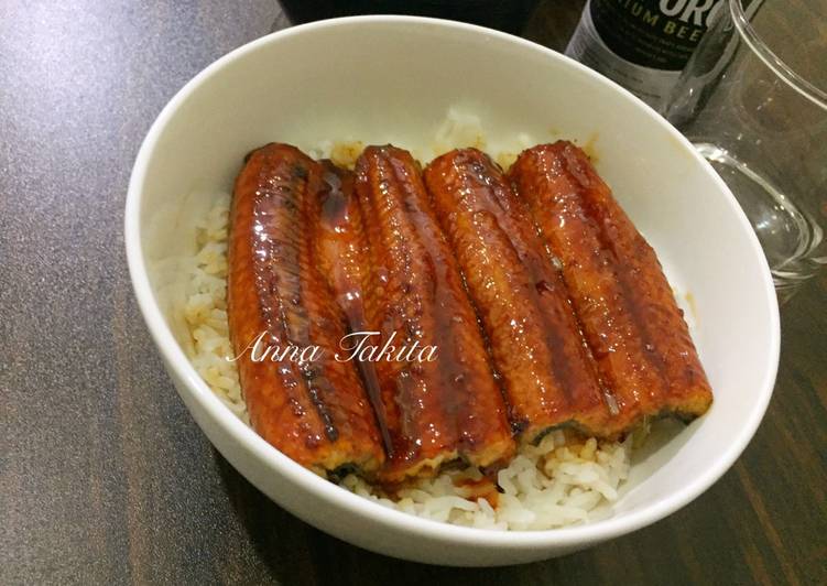 Unadon Dengan Unagi Tare (Saus Unagi)