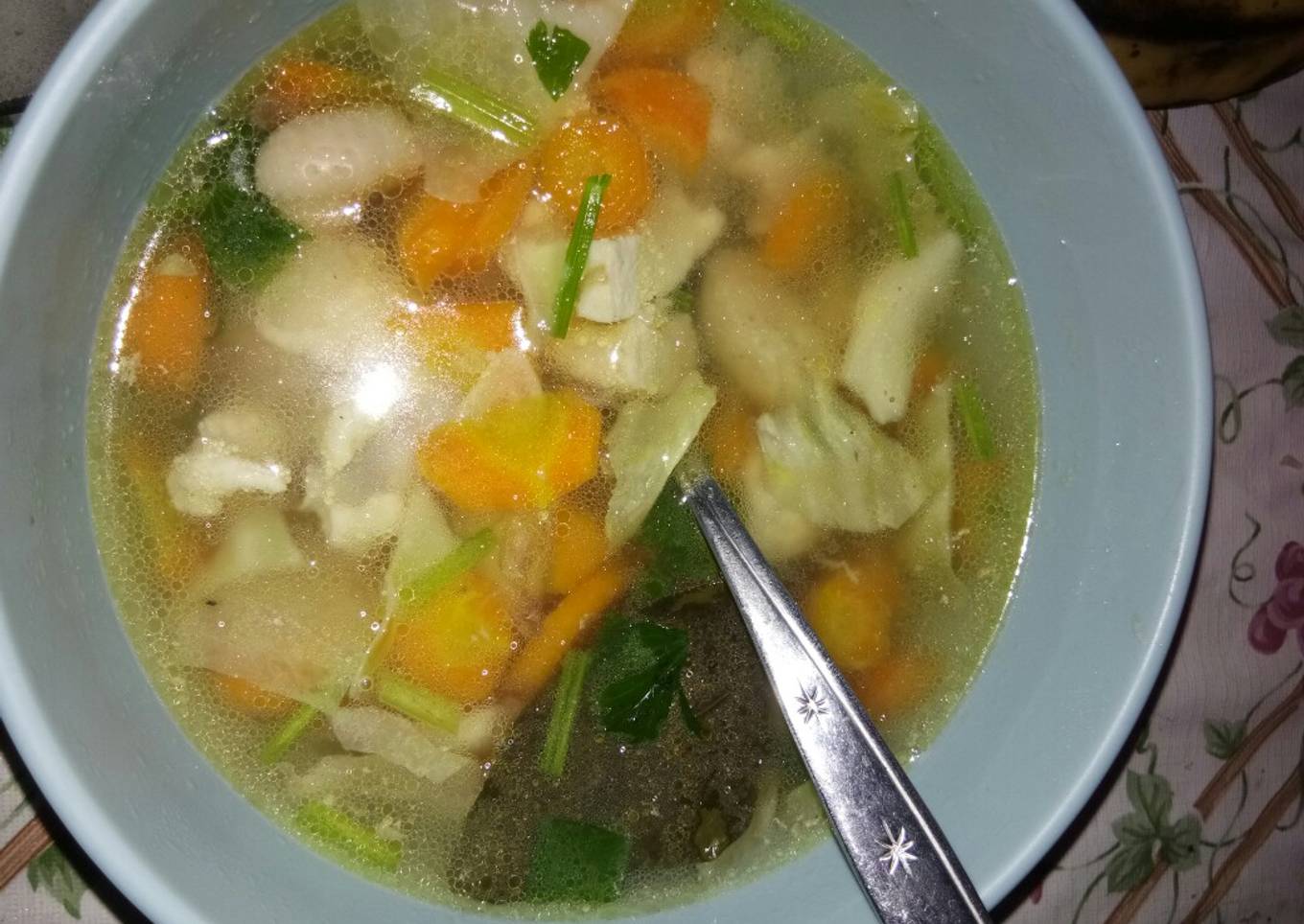 Sop ayam batita