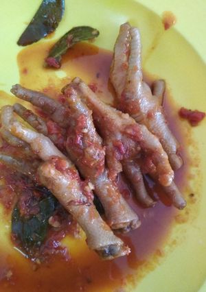 Foto resep Ceker kuah pedas lapindo simpel