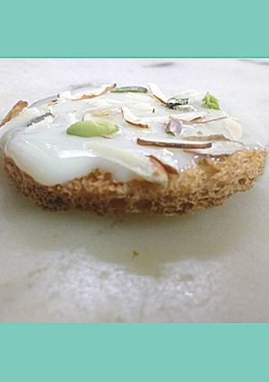 A picture of Baked Shahi Toast.