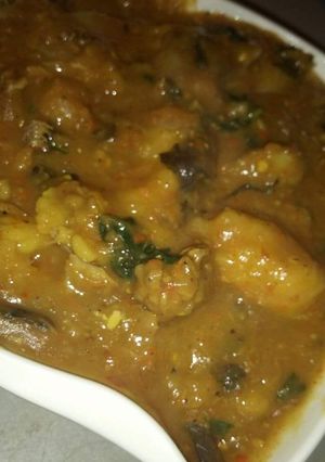 A picture of Yam porridge.