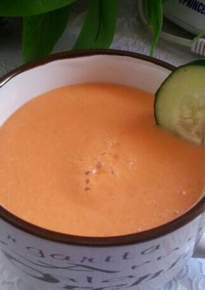 Una foto de Gazpacho andaluz