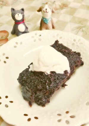 [小烤箱食譜]超正統美式布朗尼 的食譜成品照片