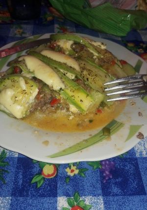 Una foto de Lasagna de verduras
