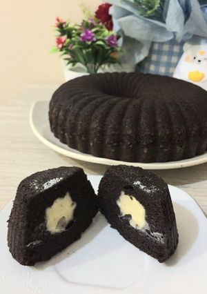 Foto resep Bolu Ketan Hitam Keju Lumer