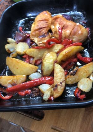Una foto de Pechuga al horno