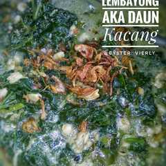A picture of Bobor Lempuyangan (Daun Kacang Panjang).