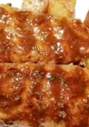 A picture of Bake Baby Back Ribs.
