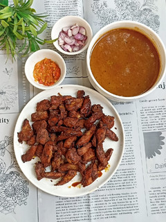 Foto resep SATE AYAM BUMBU KACANG (tanpa tusuk)