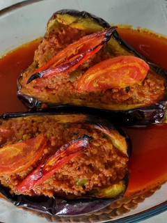 Foto resep Karnıyarık (Terong Isi Tumisan daging Ala Turki)