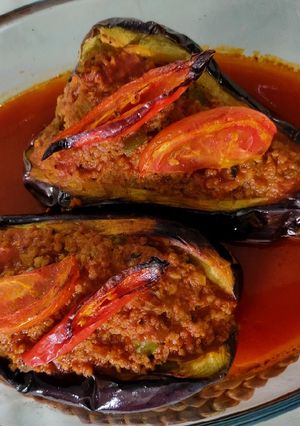Foto resep Karnıyarık (Terong Isi Tumisan daging Ala Turki)