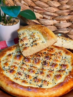 صورة لوصفة خبز البيدا التركي