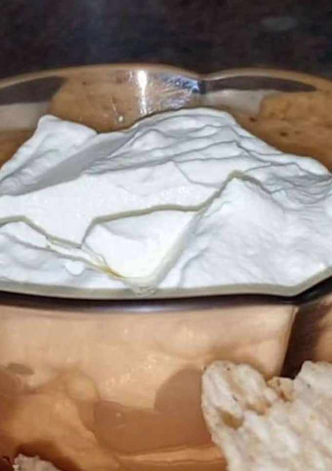 Una foto de Crema agria