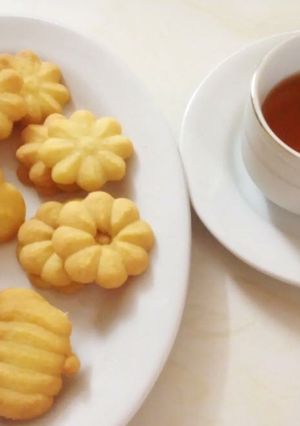 Hình của món Bánh quy bơ (butter cookies).