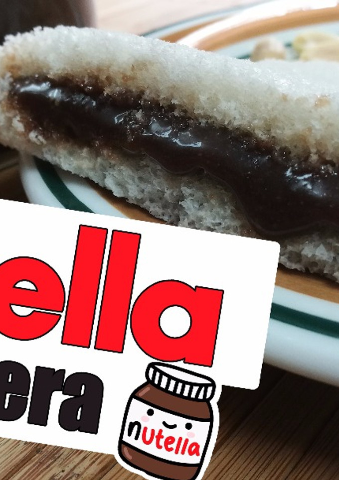 Una foto de Nutella casera