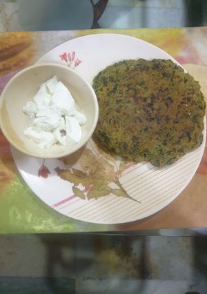 લસણીયા થેપલા (Lasaniya Thepla Recipe In Gujarati) રેસીપી મુખ્ય ફોટો