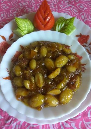 আমড়ার টক মিষ্টি চাটনি(Aamrar chutney recipe in Bengali) রেসিপির প্রধান ছবি