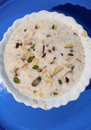 राजगिरी की खीर रेसिपी मुख्य फोटो