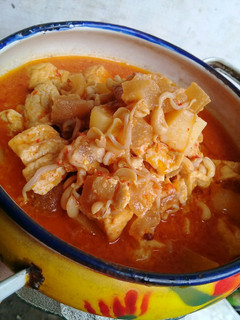 Foto resep Kikil masak santan pedas