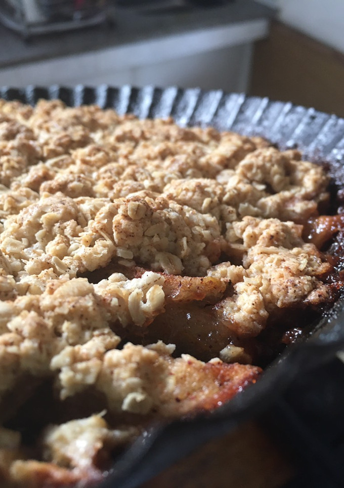 Una foto de CRUMBLE sano y sencillo