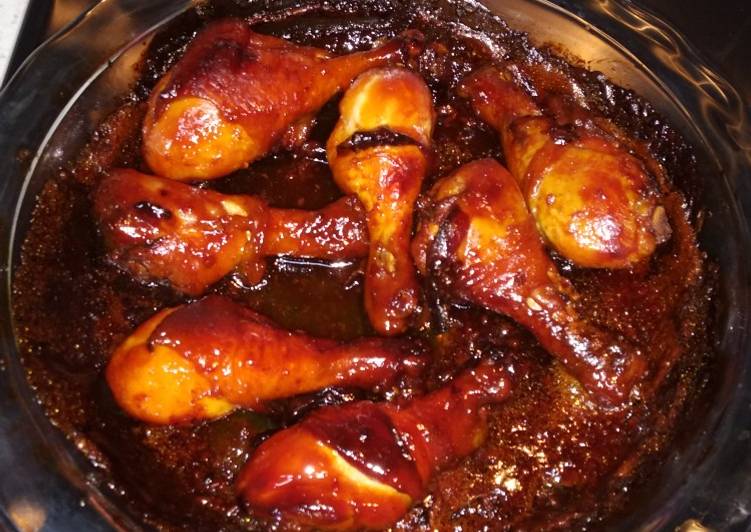 Recipe of Any-night-of-the-week Honey soy chicken drumsticks