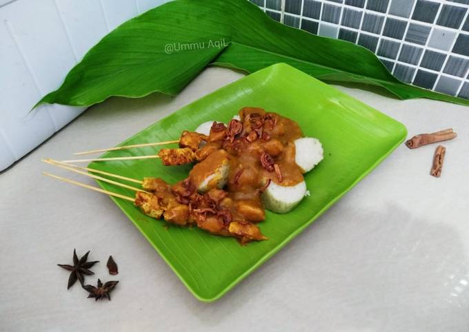 Resep Sate Ayam bumbu padang (Sate Padang) Anti Gagal