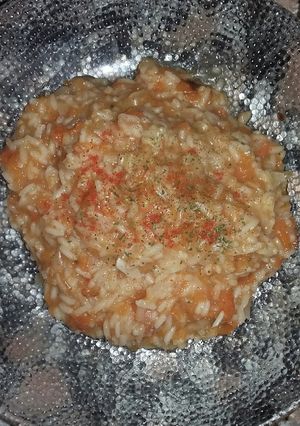 Una foto de Risotto con zapallo💛