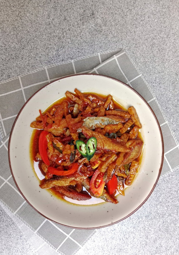 Foto resep Tongkol Tempe Masak Kecap
