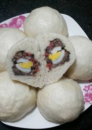 Hình của món Cách làm bánh bao đơn giản cho gia đình 😍.