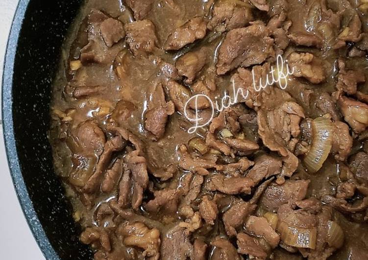 Beef teriyaki 🥩(skip paprika 🙏)