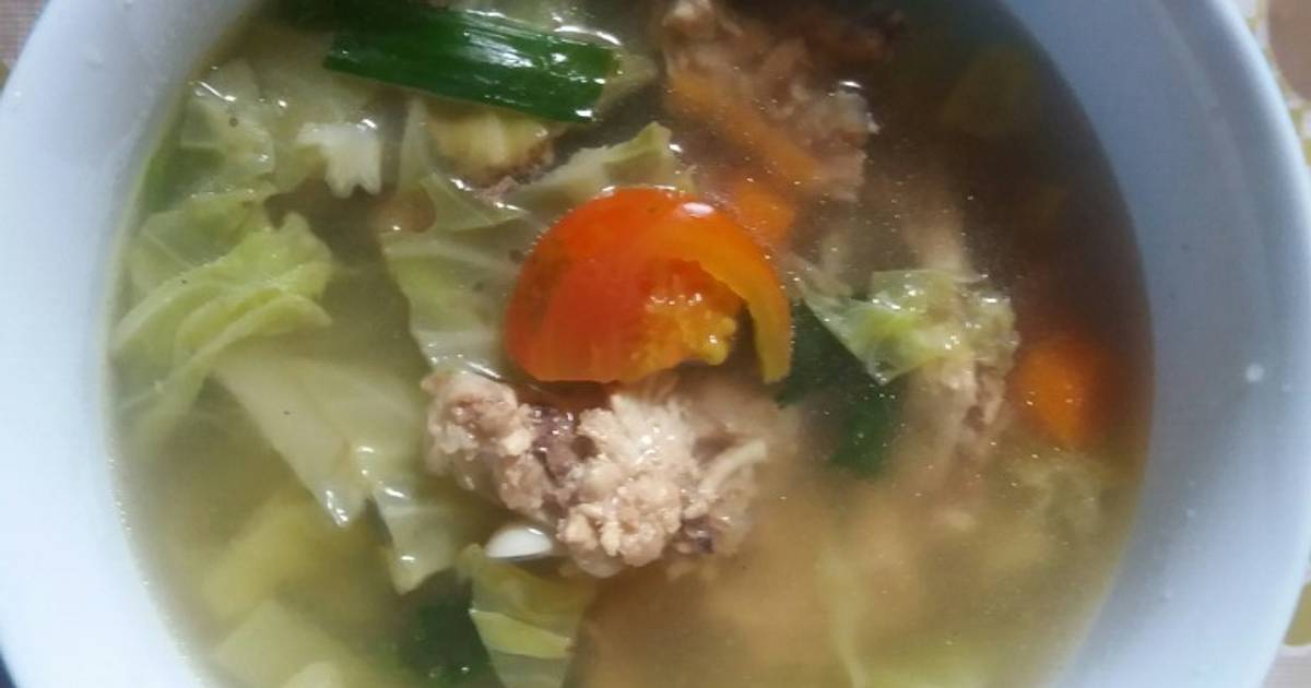 Resep Sop Tulang Ayam Oleh Wiwik Syaifudin Cookpad